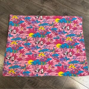 Vintage Material fabric piece Panda bears ,
Monkeys jungle sweatshirt material